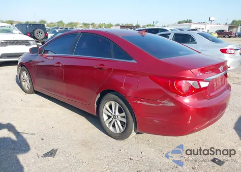 2013 Hyundai Sonata Gls from USA, damaged, VIN 5NPEB4AC0DH751186